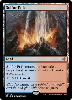Sulfur Falls [The Lost Caverns of Ixalan Commander] Magic MTG - Image 1