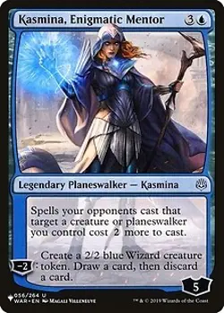 1x Kasmina, Enigmatic Mentor - The List - The List - Near Mint, English - MTG! - Image 1