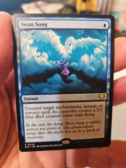 MTG - Edge of Eternities - Swan Song - NM - NF - Image 1