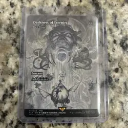 Darkness of Eternity MTG Rare Magic Final Fantasy Dark Ritual FFIX 9 Showcase - Image 1