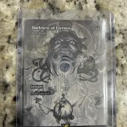 Darkness of Eternity MTG Rare Magic Final Fantasy Dark Ritual FFIX 9 Showcase - Image 4