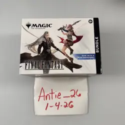 Magic The Gathering Final Fantasy Bundle 9 Play Booster NIB Factory Sealed - Image 1