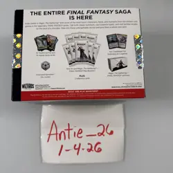 Magic The Gathering Final Fantasy Bundle 9 Play Booster NIB Factory Sealed - Image 2