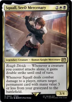 Squall, Seed Mercenary Final Fantasy Magic MTG NM - Image 1