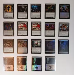 Magic the Gathering TCG Marvels Spider-Man Lot of 140 MTG Foils Rares Uncommons - Image 2