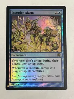 Intruder Alarm NM Foil The List MTG - Image 1