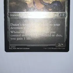 Daxos, Blessed by the Sun Foil Etched - MUL - Multiverse Legends - Image 2