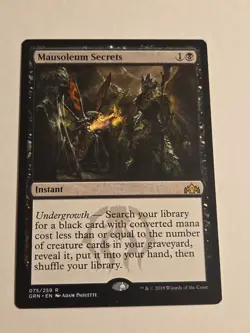 Mausoleum Secrets X1 GRN MTG Guilds of Ravnica - Image 1