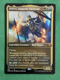 Derevi, Empyrial Tactician (Foil Etched) M Commander Legends 518 NM - Image 1