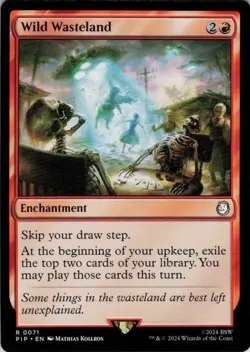MTG Wild Wasteland (71) | NM | Universes Beyond: Fallout {PIP} - Image 1