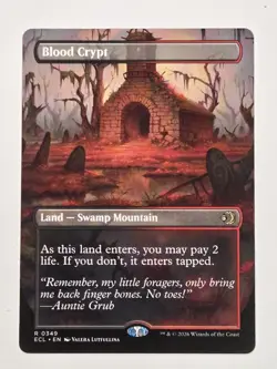 Blood Crypt (Borderless) Lorwyn Eclipsed Regular - Image 1