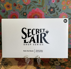 MTG SECRET LAIR DROP RULE THE ROOM TRADITIONAL FOIL SEALED - Image 1