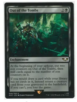 MTG Out of the Tombs Universe Beyond Warhammer 40k Magic The Gathering TCG - Image 1