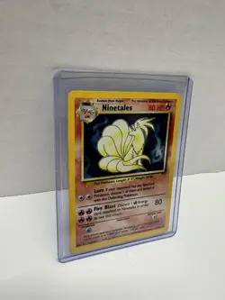 Pokemon TCG Ninetales Holo Rare Unlimited 12/102 Base Set - Image 3