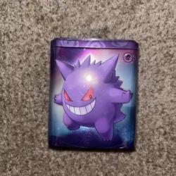 Pokemon TCG Stack’em High Tin - Metal With 3 Booster Packs - NEW SEALED! - Image 1