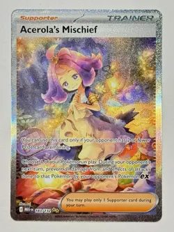 Pokemon - Mega Evolution - Acerola's Mischief 183/132 PACK FRESH!!! - Image 1