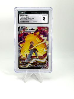 Pokemon Pikachu VMAX Ultra Rare Lost Origin Trainer Gallery TG17/TG30 CGC 8 - Image 1