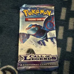 Sealed Call of Legends Kyogre Artwork Vintage Pokemon Pack - Image 1