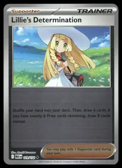 Lillie's Determination - 119/132 - Mega Evolution Holo Trainer Pokemon TCG - Image 1