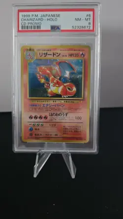 Set: Pokemon 1999 Charizard PSA 8 with Holo Blastoise Venusaur CD Promo PSA 9 - Image 2