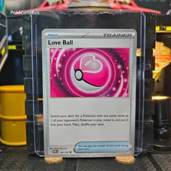 Love Ball Twilight Masquerade Pokemon TCG 156/167 Scarlet & Violet SV06 Uncommon - Image 1