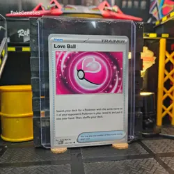 Love Ball Twilight Masquerade Pokemon TCG 156/167 Scarlet & Violet SV06 Uncommon - Image 3