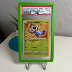 2017 Pokemon Shining Celebi PSA 9 - SM Black Star Promo SM79 - Image 1