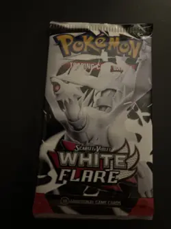 Very Heavy! 22.74g Pokemon TCG SV10.5 White Flare Booster Pack Sealed! - Image 2