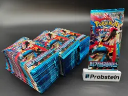 Lot of (100) Pokemon TCG Korean Mega Brave Booster Packs SEALED - Image 1