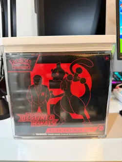 Pokemon Scarlet & Violet Destined Rivals Elite Trainer Box - Sealed New w/ Case - Image 1