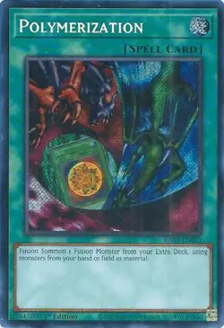 1x Polymerization (A) (Alternate Art) (S NM Eng YuGiOh - Quarter Century Bonanza - Image 1