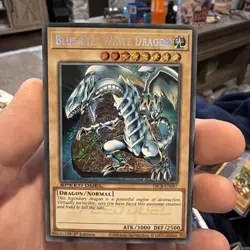 YUGIOH! Blue-Eyes White Dragon SBCB-EN087 Secret Rare NM SPEED DUEL - Image 1
