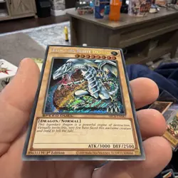 YUGIOH! Blue-Eyes White Dragon SBCB-EN087 Secret Rare NM SPEED DUEL - Image 3