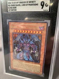 Raviel, Lord Of Phantasms 1st Edition SOI-EN003 Ultra Rare Yugioh SGC 9 - Image 1