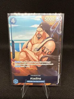 Aladine | OP14-043 | One Piece | The Azure Sea’s Seven | Dash Pack | Full Art - Image 1