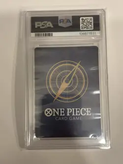 2024 ONE PIECE ST01 007 OP06 WINGS OF THE CAPTAIN NAMI TREASURE RARE PSA 10 - Image 3