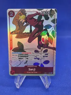 One Piece Gift Collection 2023 Sanji OP01-013 Alternate Alt Rare Promo NM - Image 1