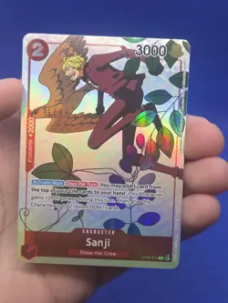 One Piece Gift Collection 2023 Sanji OP01-013 Alternate Alt Rare Promo NM - Image 2