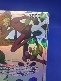 One Piece Gift Collection 2023 Sanji OP01-013 Alternate Alt Rare Promo NM - Image 4