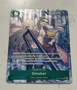 One Piece TCG Royal Blood Smoker SR OP10-030 ALT ART Parallel English - Image 2