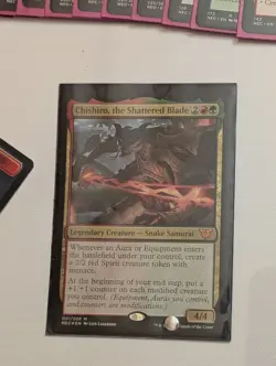 MTG Commander Deck Chishiro the Shattered Blade - 100 Sleeved Cards - Ready... - Image 2