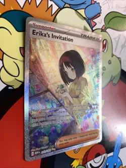 Pokemon TCG SV Scarlet & Violet 151 Erika's Invitation Card #203/165 - Image 2
