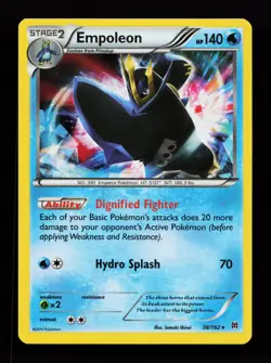 Empoleon 38/162 Holo Rare XY - BREAKthrough Pokemon Card - Image 1