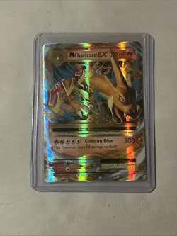 Pokemon Mega CHARIZARD EX 13/108 XY Evolutions Holo Ultra Rare Trading Card - Image 1