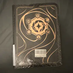 DRZERUI Collectible Card Game Album Binder Black Gold Design Made in China - Image 1