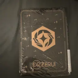 DRZERUI Collectible Card Game Album Binder Black Gold Design Made in China - Image 2