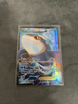 Pokemon TCG Kyogre EX Dark Explorers Holo Ultra Rare Card 104/108 Near Mint - Image 1