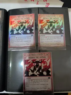 (3x) FOIL Skewer the Critics Breaking News OTP MTG Magic the Gathering Card - Image 1