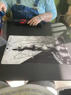 Batman Dc Comics Rubber Playmat Play Mat For Tcg Card Games Cards Mouse Pad - Image 1