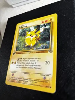 Pikachu 60/64 Red Cheeks 1st Edition Jungle Set WOTC 1999 Pokemon TCG Card NM/LP - Image 4